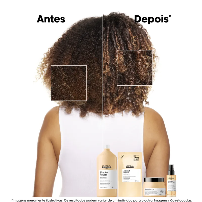 L'Oréal Professionnel Serie Expert Absolut Repair Omega-9 + Protein - Máscara Capilar 500g