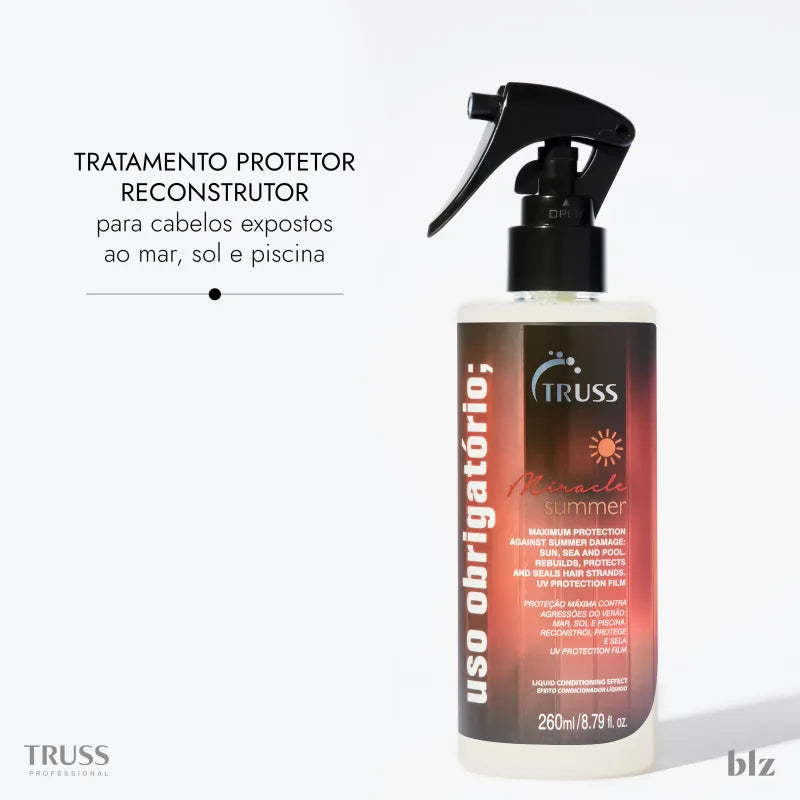 TRUSS Uso Obrigatório Miracle Summer - Tratamento Reconstrutor 260ml