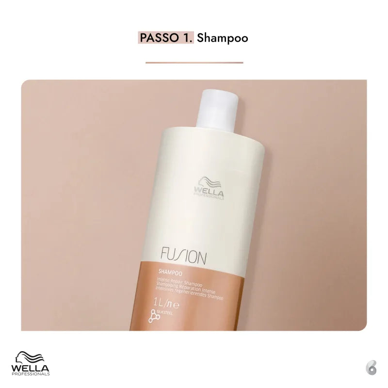 Kit Wella Professionals Fusion Trio Salão (3 Produtos)