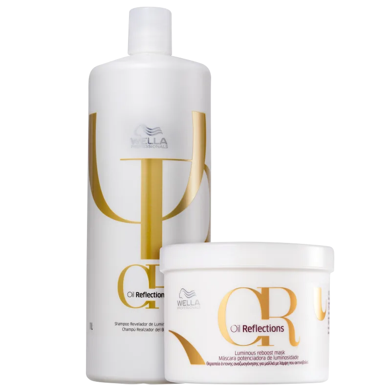 Kit Wella Professionals Oil Reflections Duo Salão (2 Produtos)