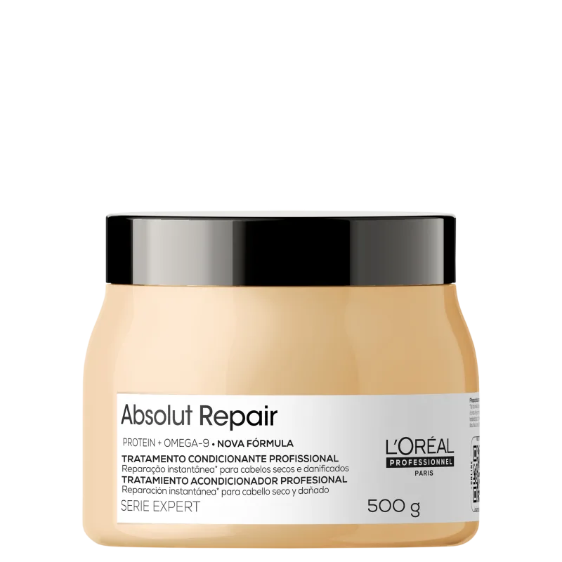 L'Oréal Professionnel Serie Expert Absolut Repair Omega-9 + Protein - Máscara Capilar 500g