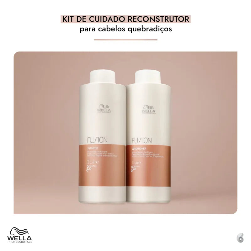 Kit Wella Professionals Fusion Salon Duo (2 Produtos)