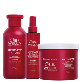 Kit Wella Professionals Ultimate Repair Triplo Cuidado (3 Produtos)