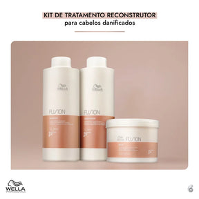 Kit Wella Professionals Fusion Trio Salão (3 Produtos)