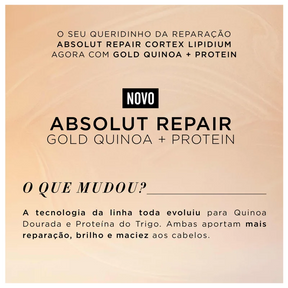 Kit L'Oréal Professionnel Serie Expert Absolut Repair Gold Quinoa + Protein Salon Trio (3 Produtos)