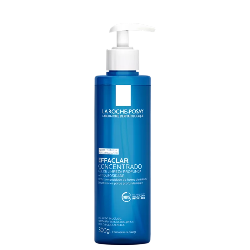 La Roche-Posay Effaclar Concentrado - Gel de Limpeza Facial 300g