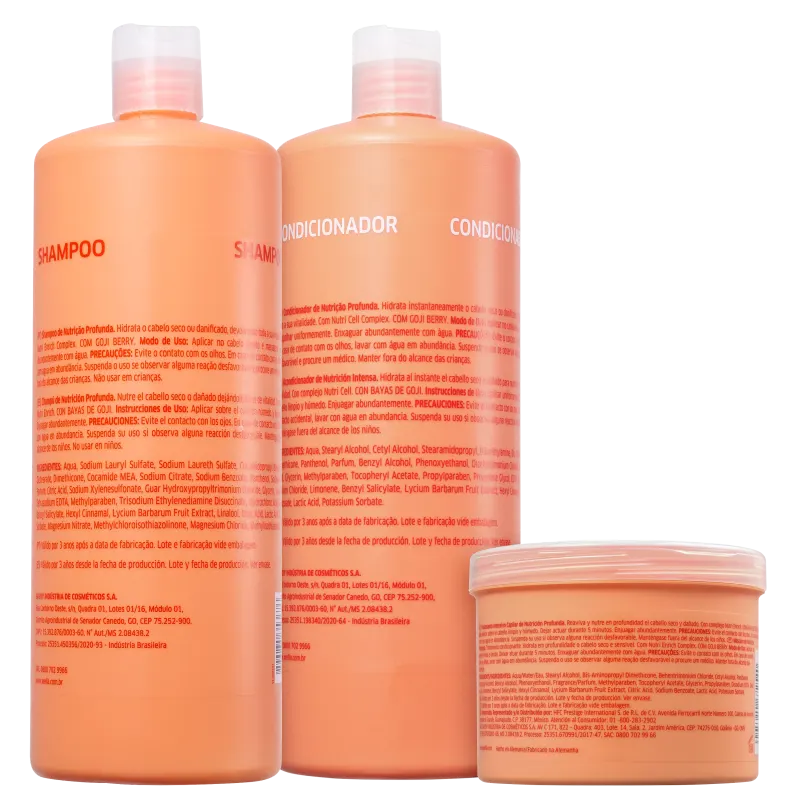 Kit Wella Professionals Invigo Nutri-Enrich Salon Trio (3 Produtos)