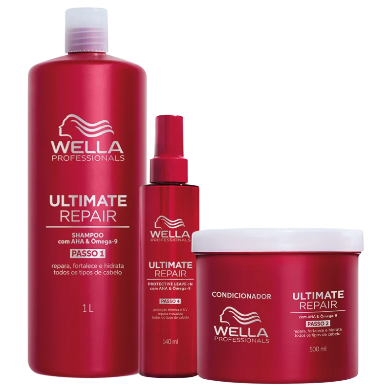 Kit Wella Professionals Ultimate Repair Super Cuidado (3 Produtos)
